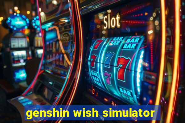 genshin wish simulator