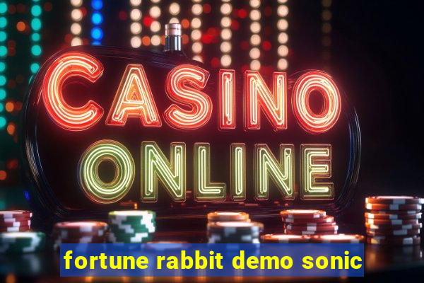 fortune rabbit demo sonic