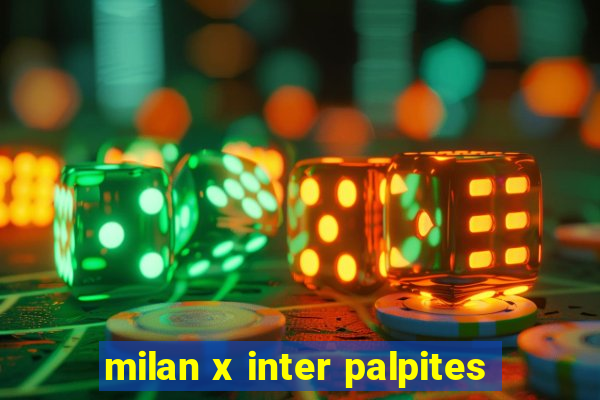 milan x inter palpites