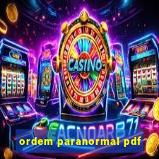 ordem paranormal pdf