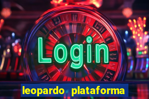 leopardo plataforma de jogos