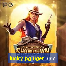 lucky pg tiger 777