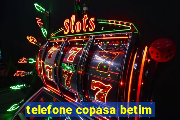 telefone copasa betim