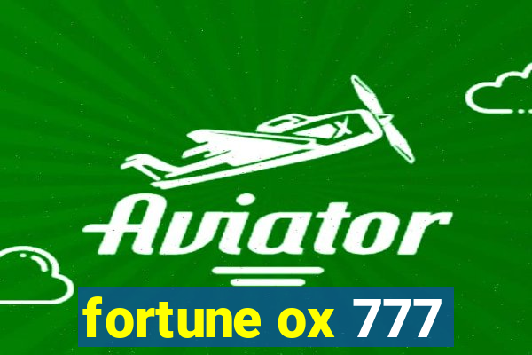 fortune ox 777