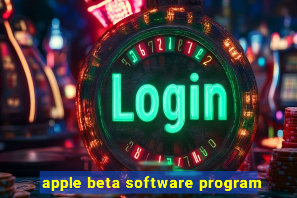 apple beta software program