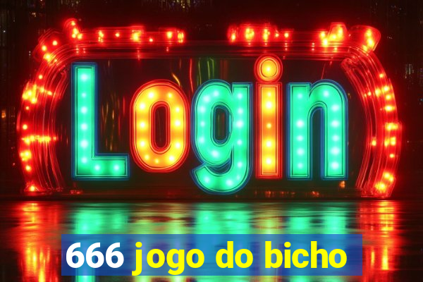 666 jogo do bicho