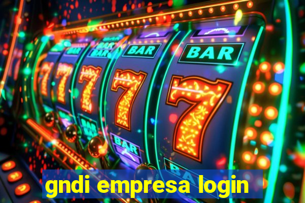 gndi empresa login