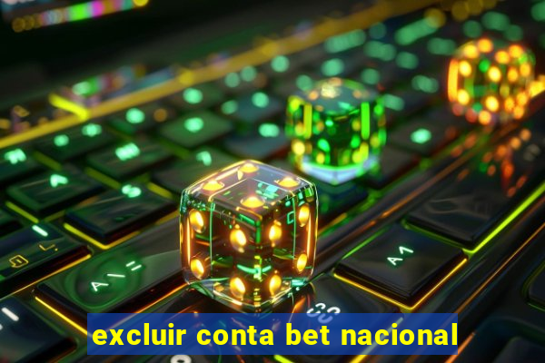 excluir conta bet nacional