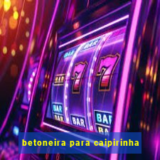 betoneira para caipirinha