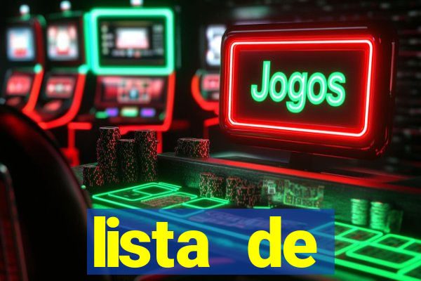 lista de plataformas de jogos