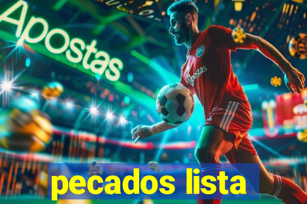 pecados lista