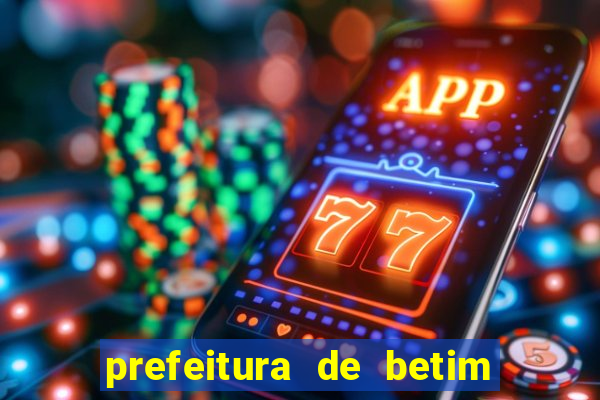 prefeitura de betim contracheque online