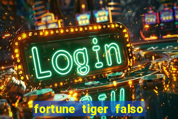 fortune tiger falso para brincar