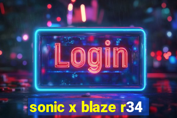 sonic x blaze r34