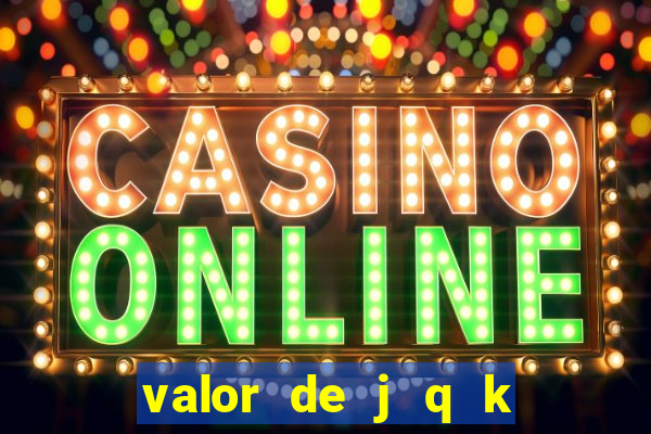 valor de j q k en blackjack