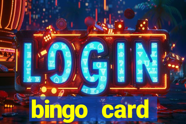 bingo card generator with pictures