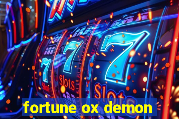 fortune ox demon