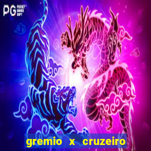 gremio x cruzeiro ao vivo hd