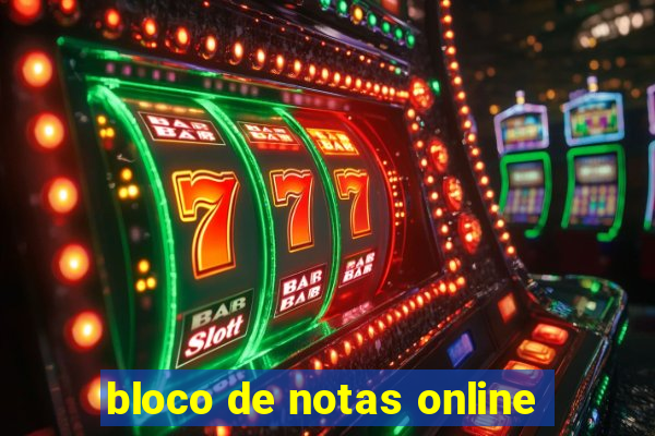 bloco de notas online