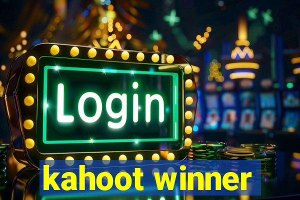 kahoot winner