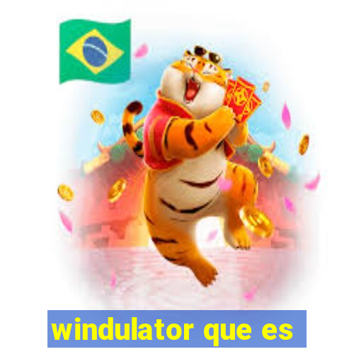 windulator que es