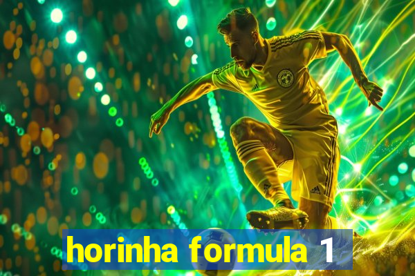 horinha formula 1