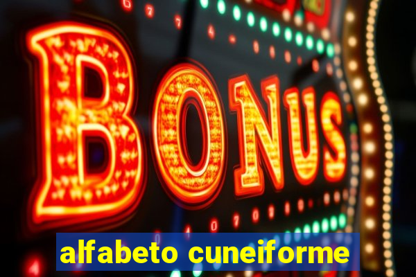 alfabeto cuneiforme