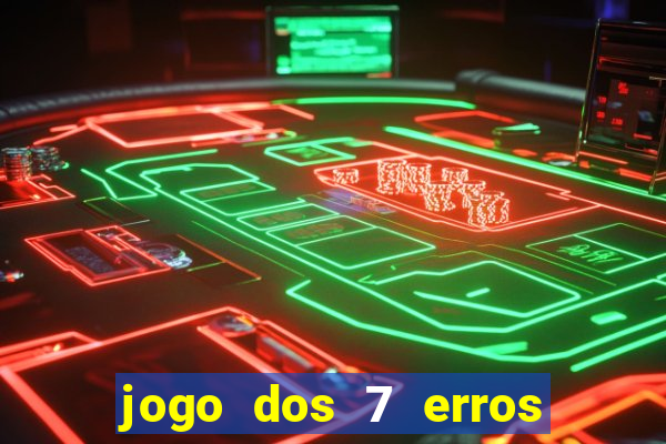 jogo dos 7 erros para manipuladores de alimentos