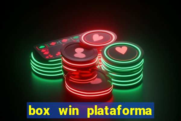 box win plataforma de jogos